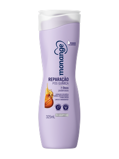 MONANGE SHAMPOO REPARAÇÃO POS QUIMICA 325ML